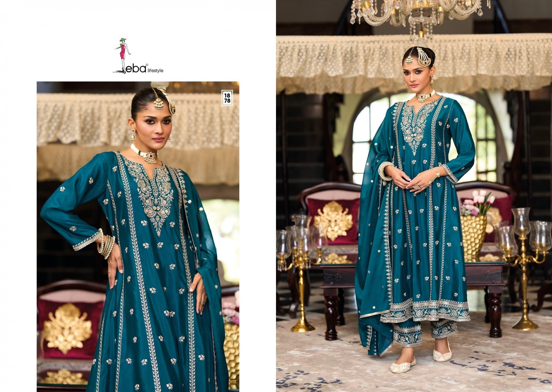 EBA LIFE STYLE SERENA PARTY WEAR COLLETION SALWAR SUIT 