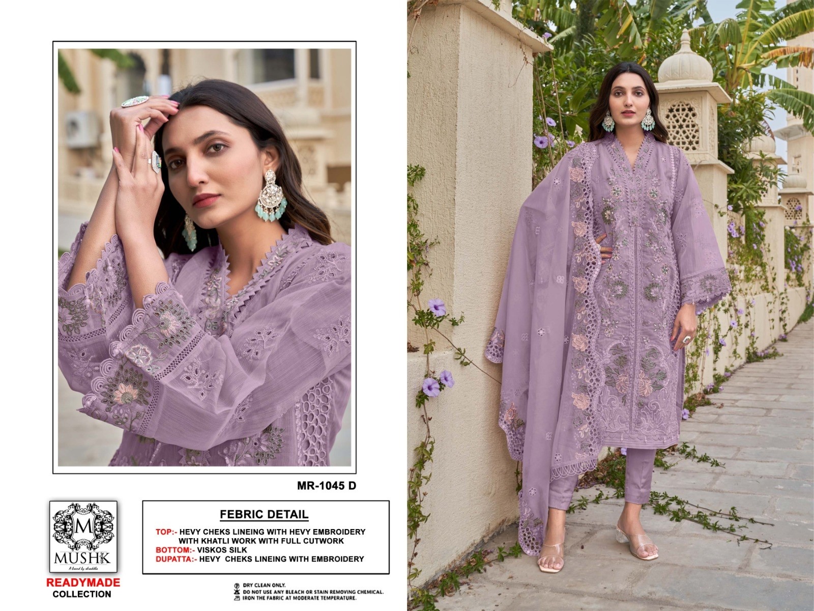  MUSHK MR 1045 PAKISTANI READY MADE EID COLLETION SUIT