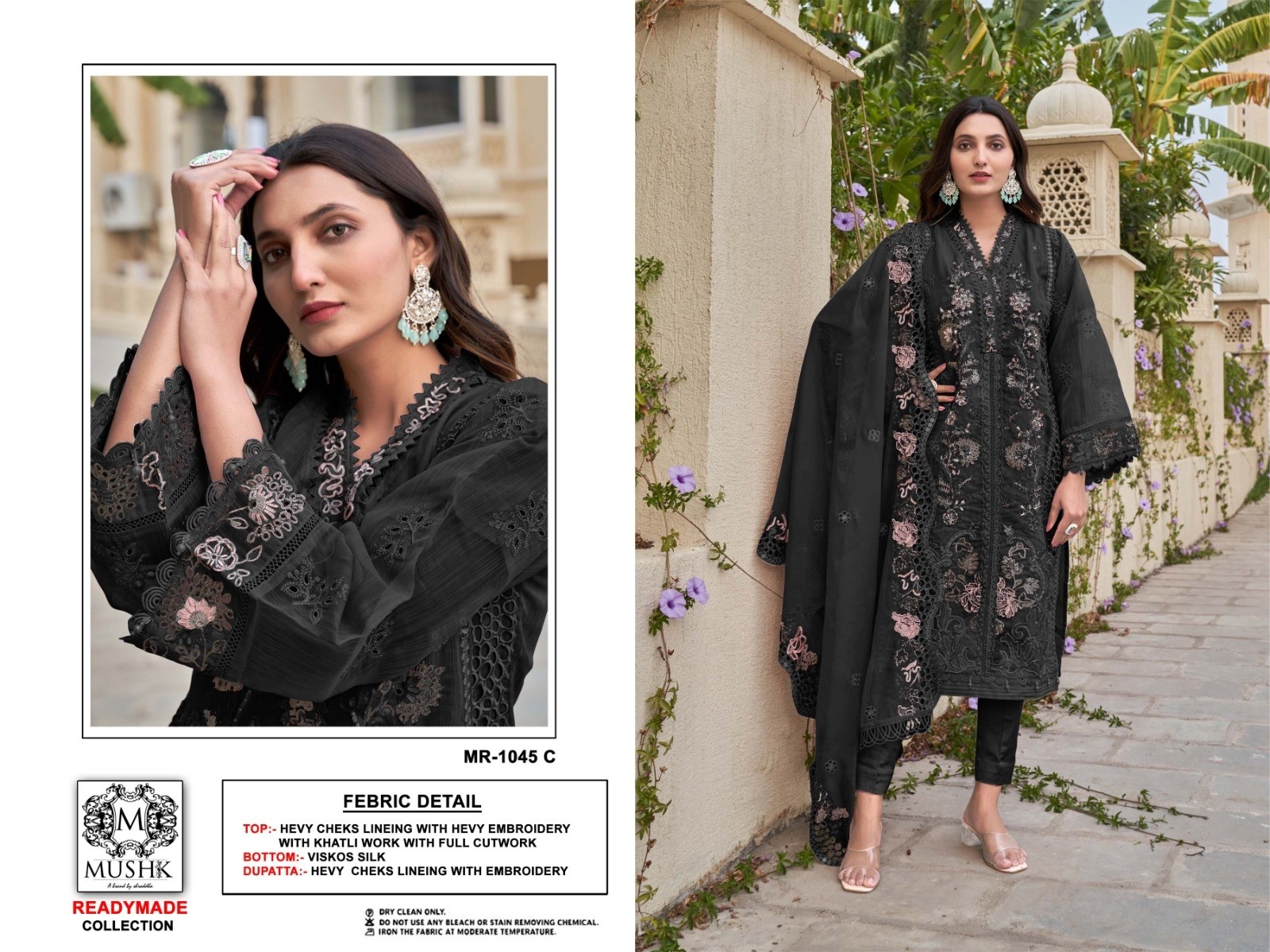  MUSHK MR 1045 PAKISTANI READY MADE EID COLLETION SUIT