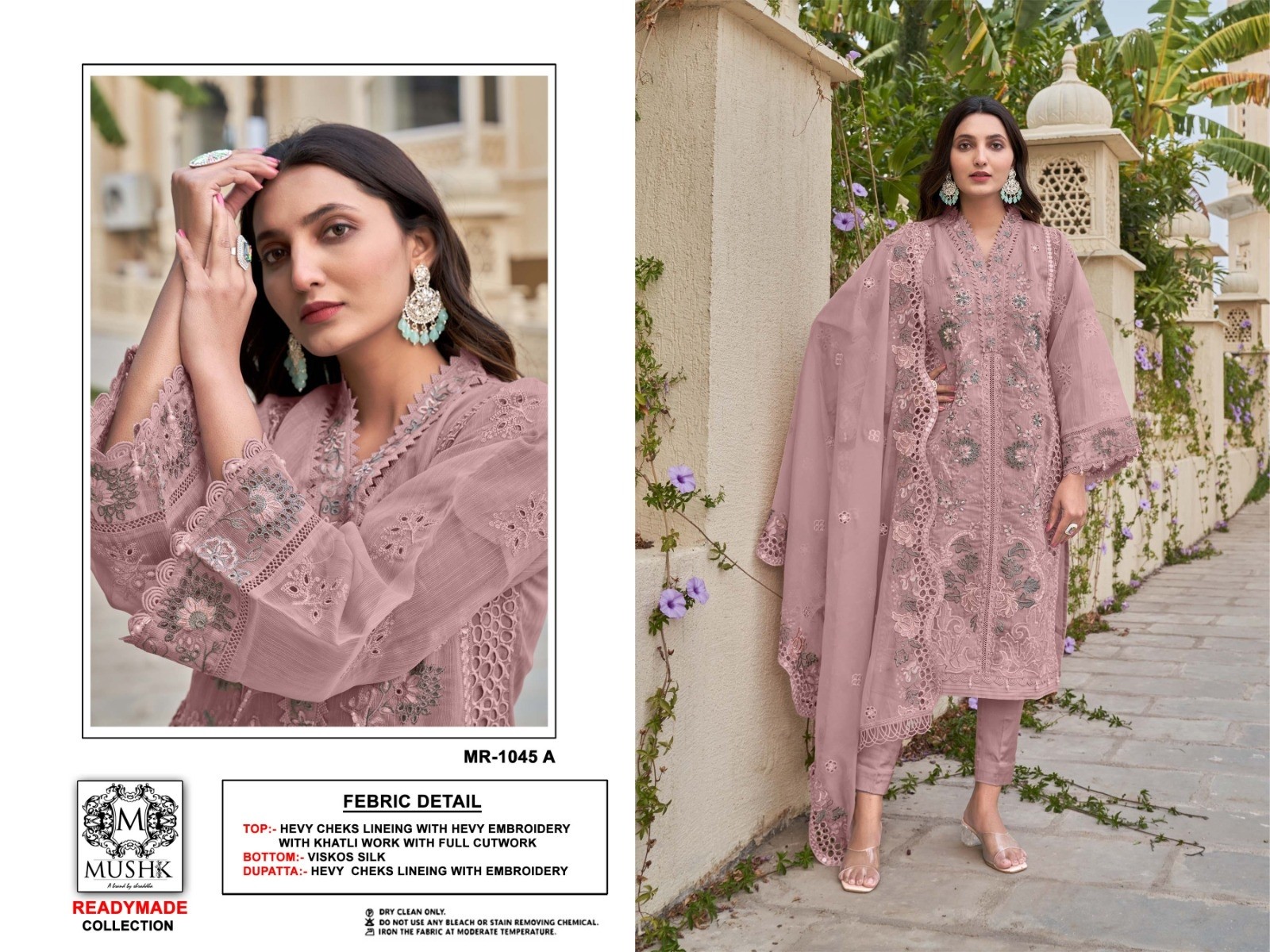 MUSHK MR 1045 PAKISTANI READY MADE EID COLLETION SUIT