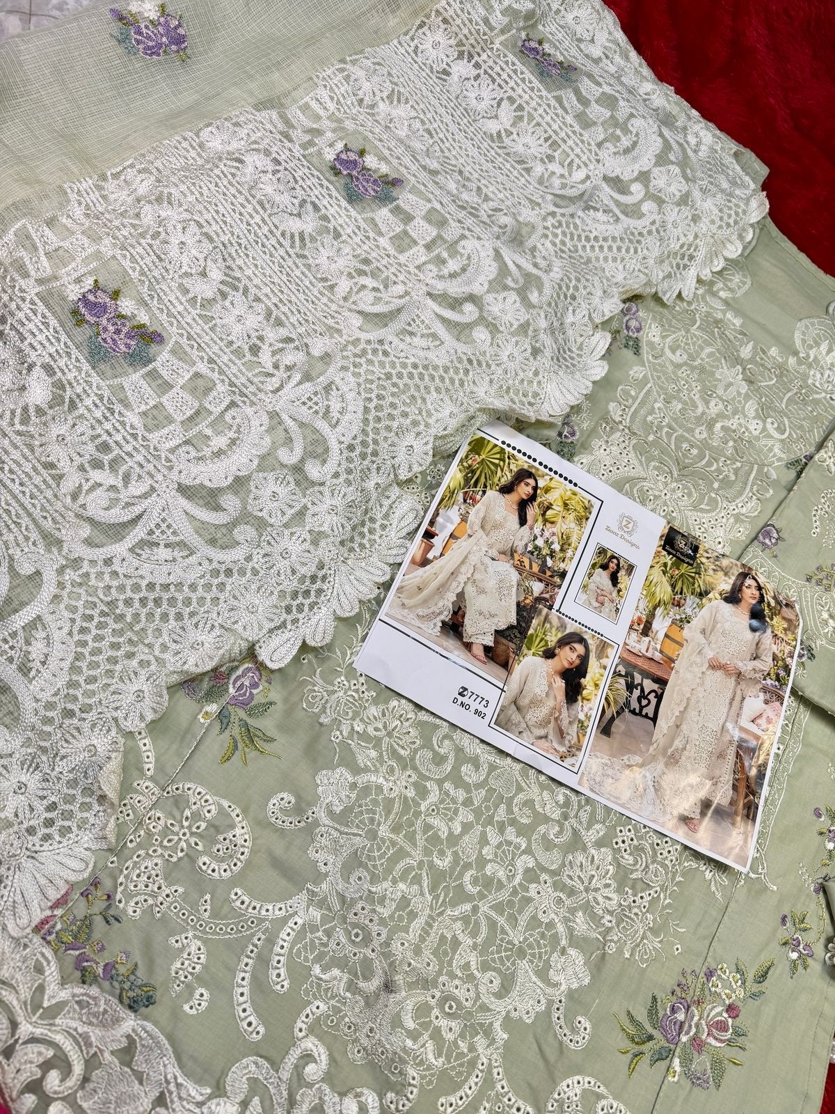 ZIAAZ DESIGN 902 PAKISTANI SUMMER COLLETION COTTON SALWAR SUIT