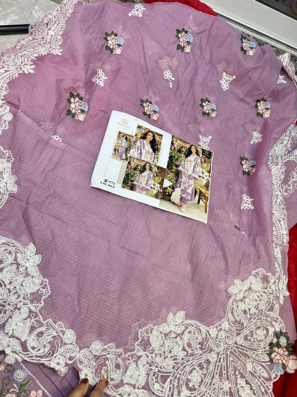 ZIAAZ DESIGN 900 BEAUTIFUL PAKISTANI PARTY WEAR SUMMER COTTON SALWAR SUIT