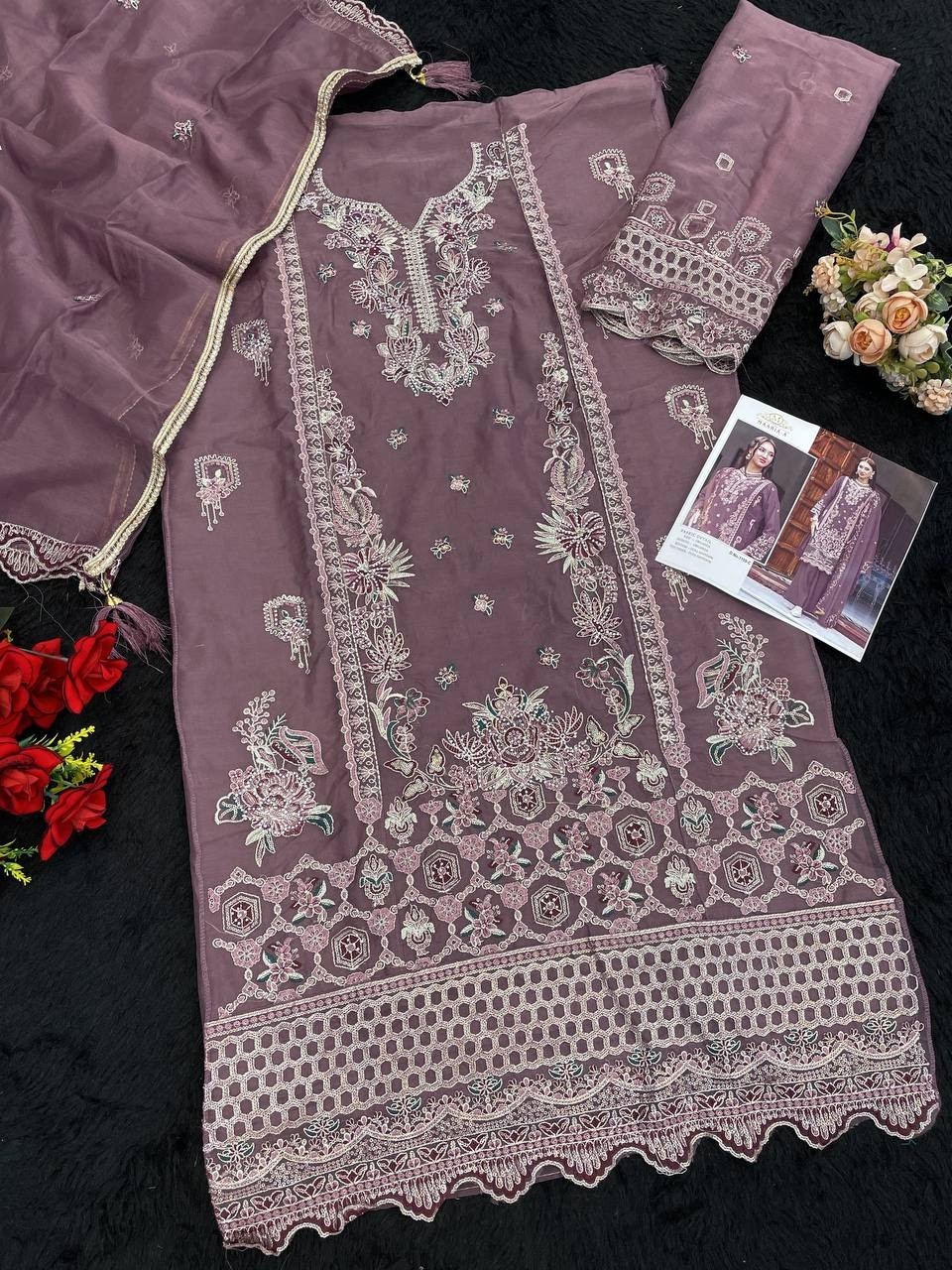 MARIA-A 1159 PAKISTANI DESIGNER WEAR SALWAR SUIT 
