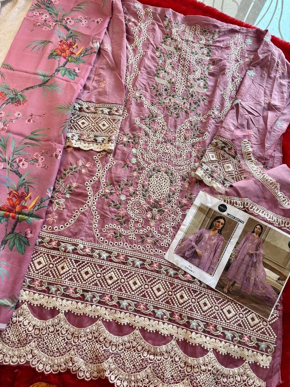 MEHBOB TEX 1608 PAKISTANI STYLE DESIGNER SALWAR SUIT 