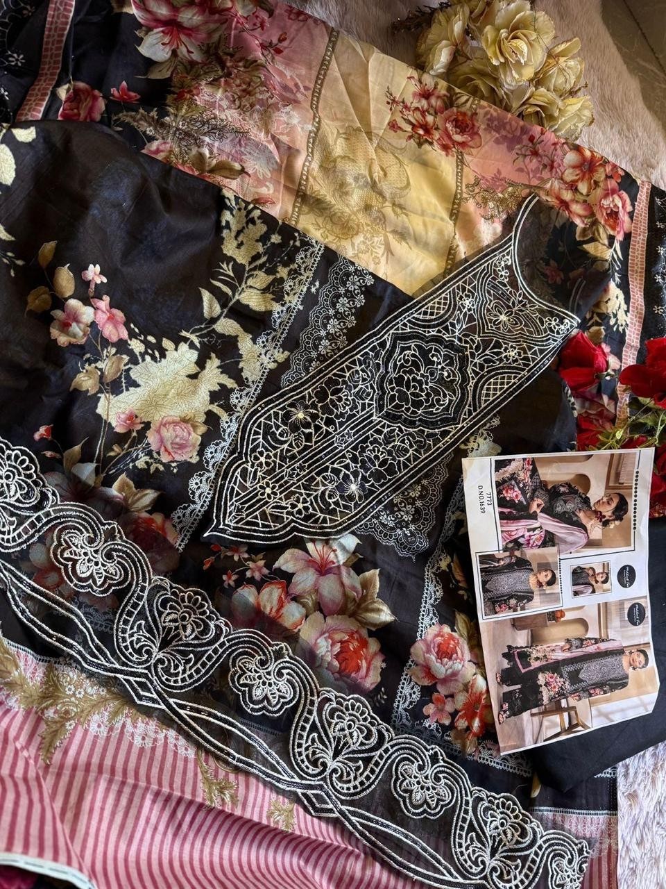 MEHBOOB TEX 1639 PAKISTANI LAWN PRINTED PARTY WEARSALWAR SUIT