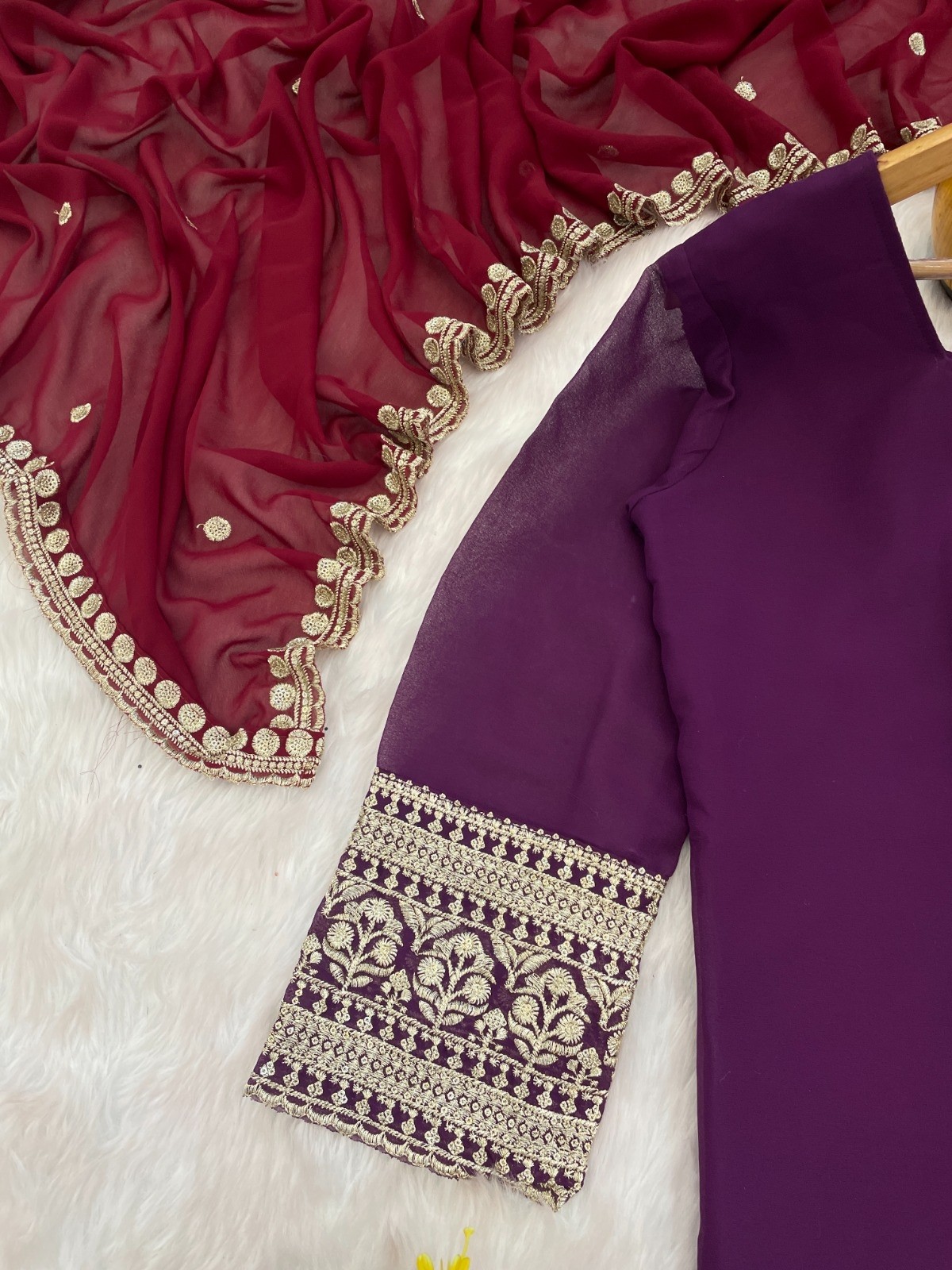 YD 031 READYMADE PARTY WEAR SALWAR SUIT WITH EMBROIDERY WORK  FULLY STSUITICHAD 