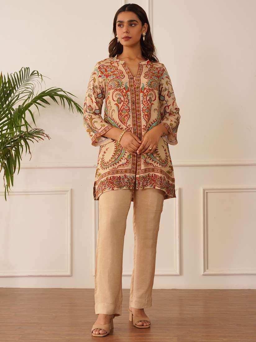 DHK 1356 TRADITIONAL COLLECTION WITH DIGITAL PRINTED CO-ORDS SET