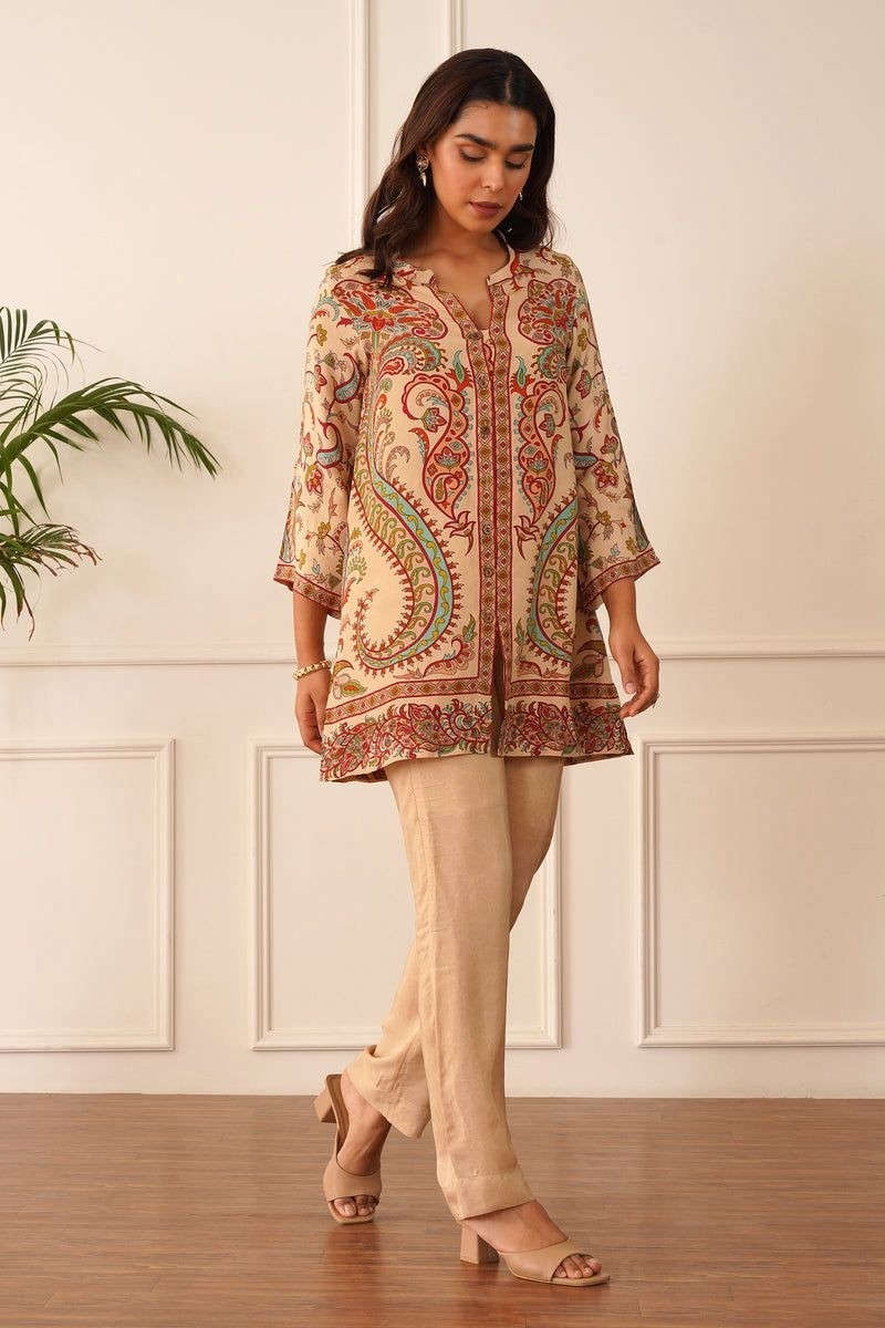 DHK 1356 TRADITIONAL COLLECTION WITH DIGITAL PRINTED CO-ORDS SET