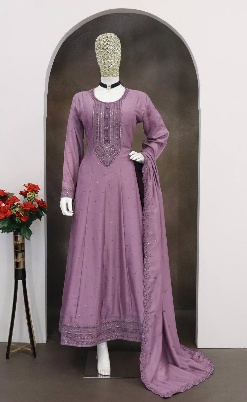 AASHIRWAD 10012 STYLISH PARTY WEAR LONG GOWN ONLINE 