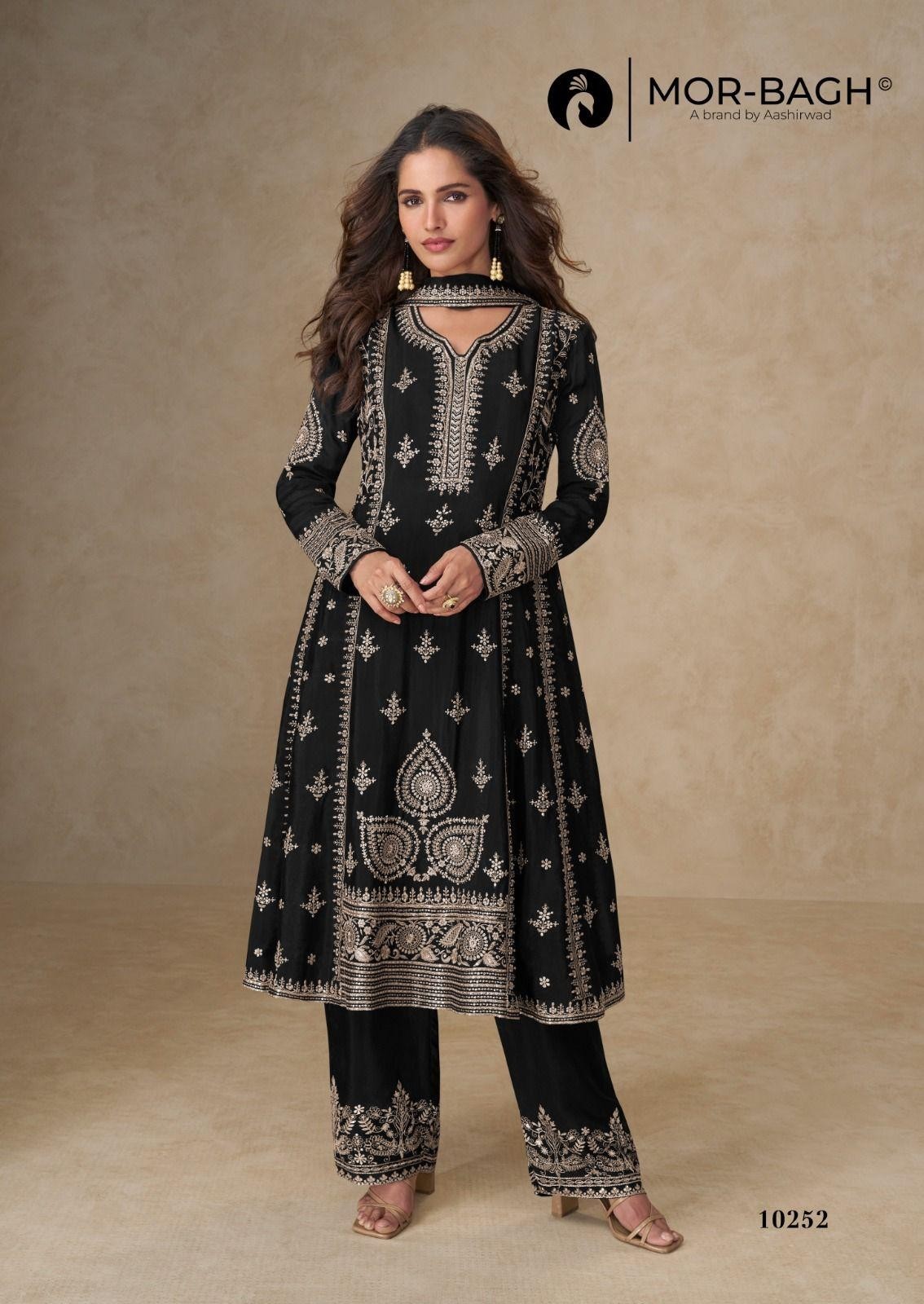 AASHIRWAD CREATION BY MUSKAN STYLISH PARTY WEAR SUITS 