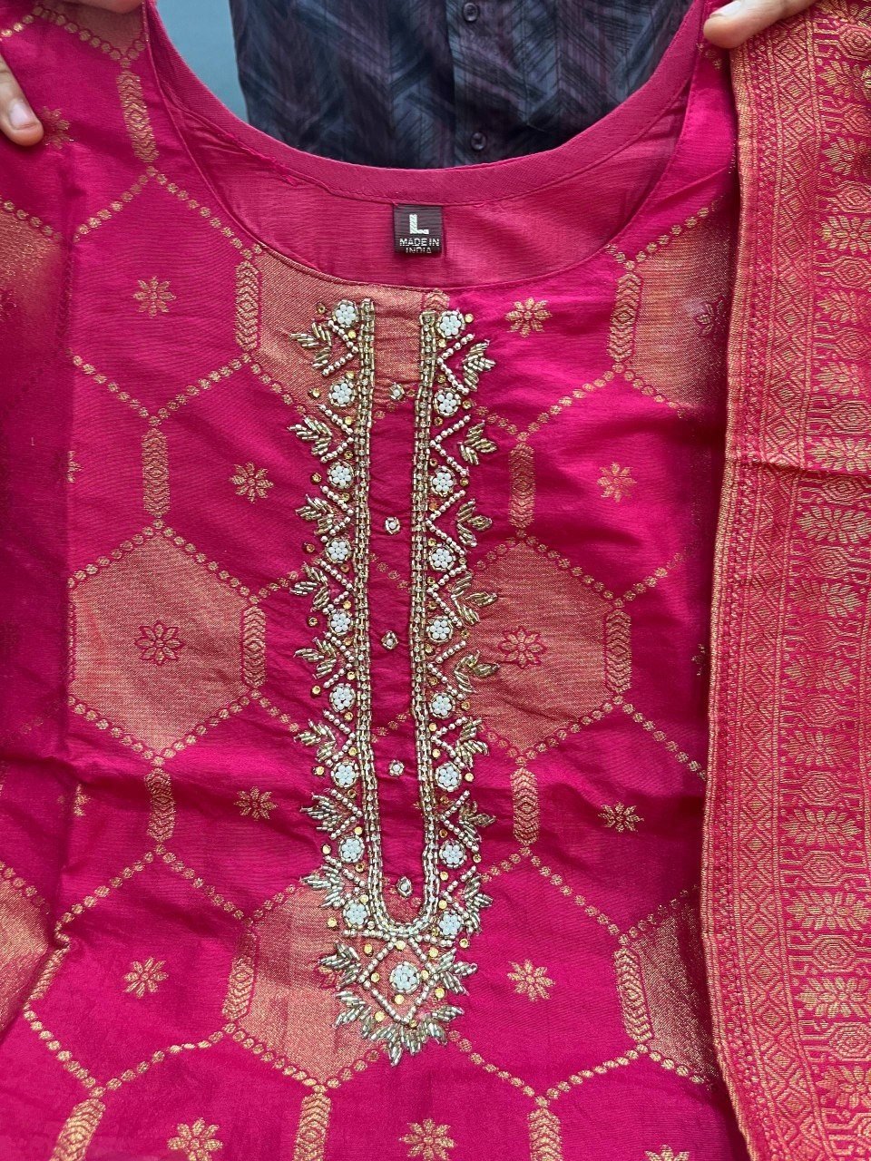 MT 1001 DESIGNER BANARASI KURATIS SET