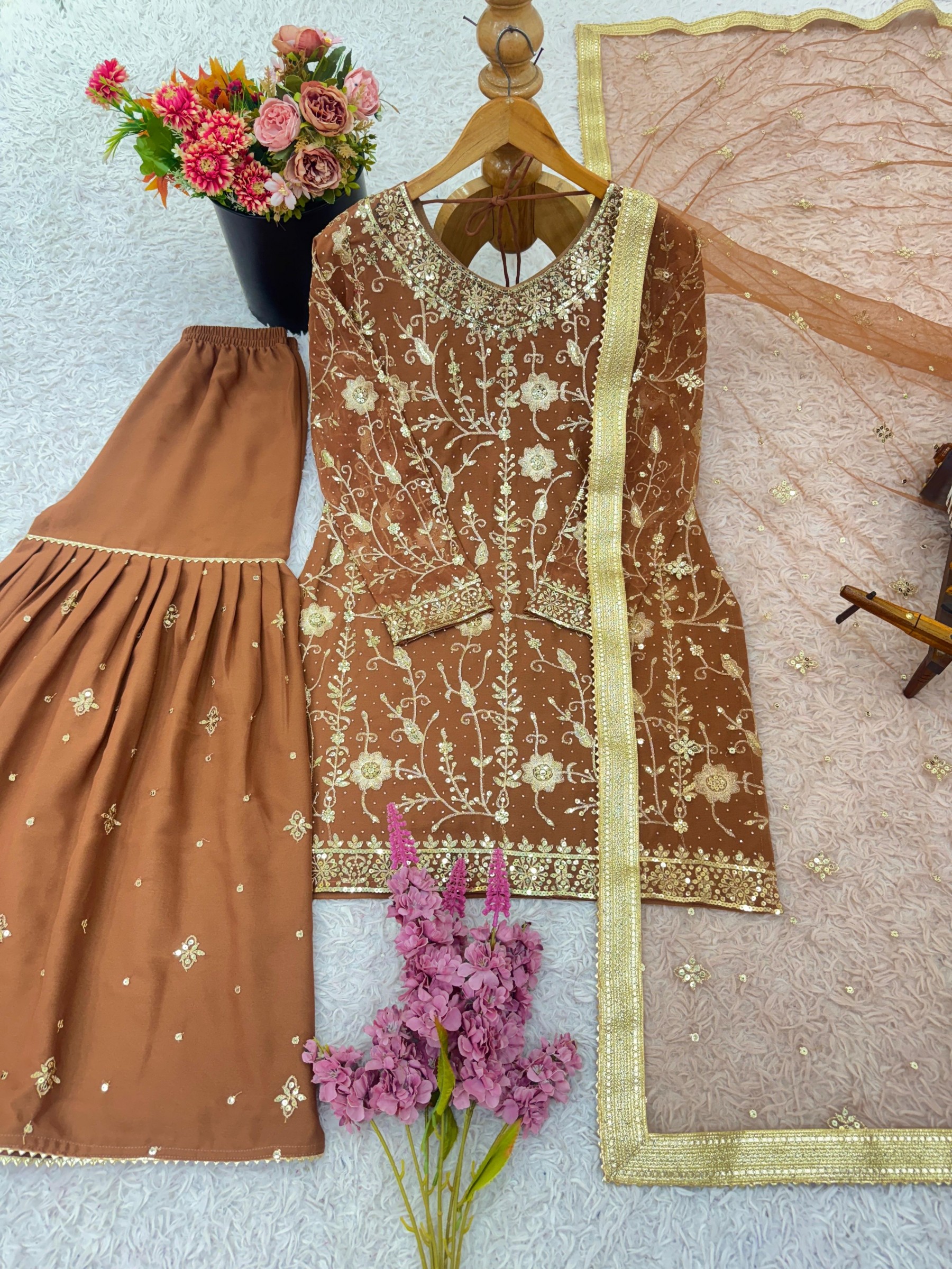  ZSR 3151 PARTY WEAR SHARARA SUIT 