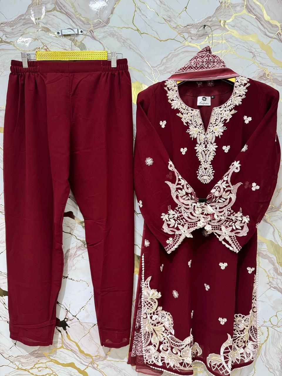 VS FASHION 13002 PAKISTANI GEORGETTE KURATI WHOLESALE