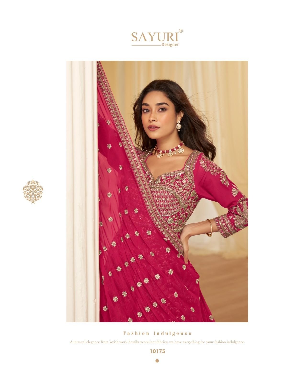 SAYURI DESIGNER BY ROOP BEAUTIFUL ANARKALI GOWN FOR WOMAN'S 