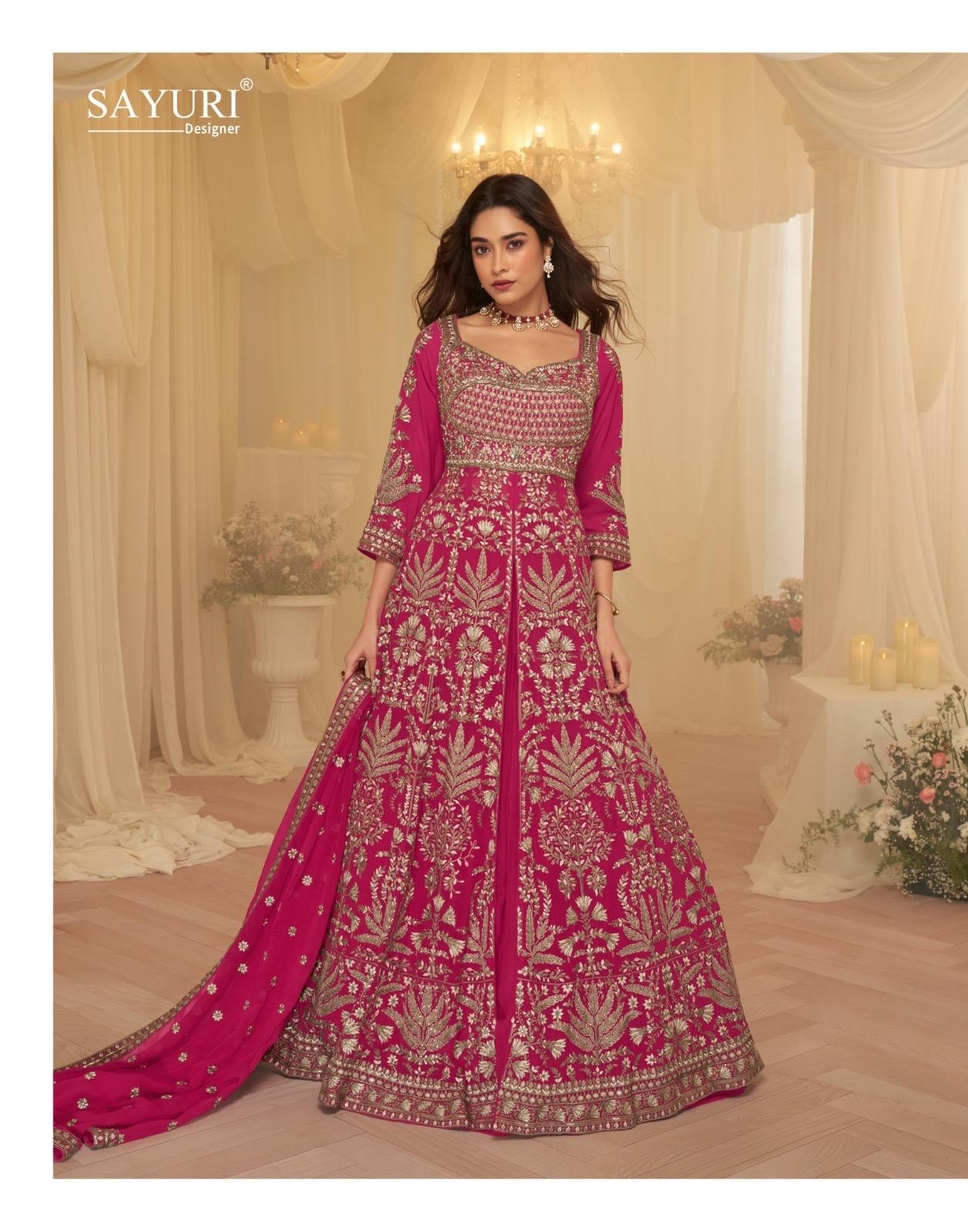 SAYURI DESIGNER BY ROOP BEAUTIFUL ANARKALI GOWN FOR WOMAN'S 