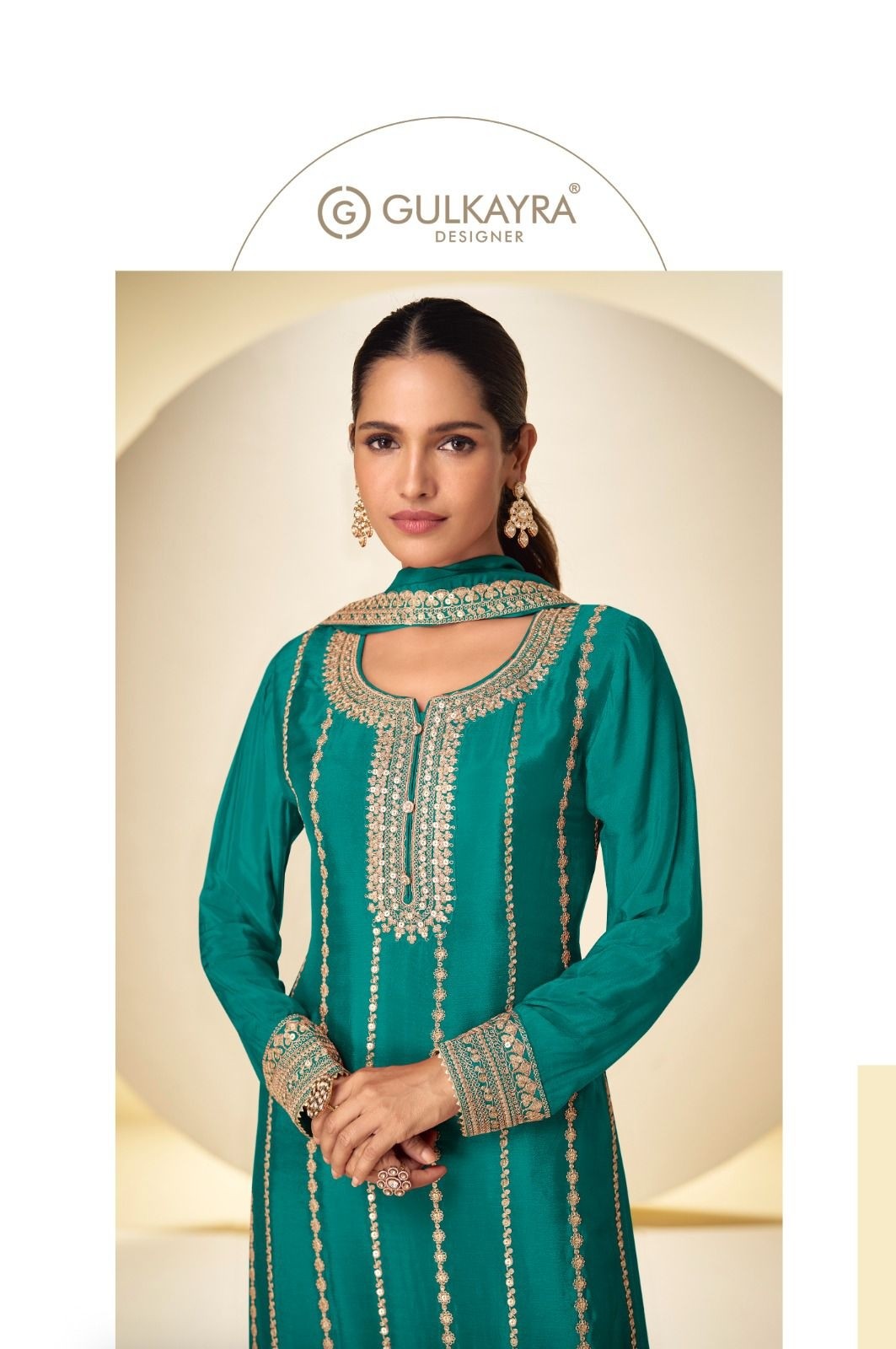 GULKAYRA BY RINAAYA 7616 COLOUR PARTY WEAR PALAZZO SUITS 