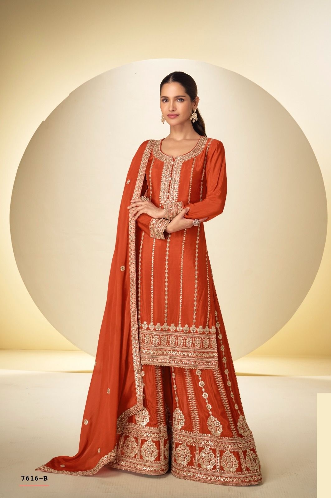 GULKAYRA BY RINAAYA 7616 COLOUR PARTY WEAR PALAZZO SUITS 