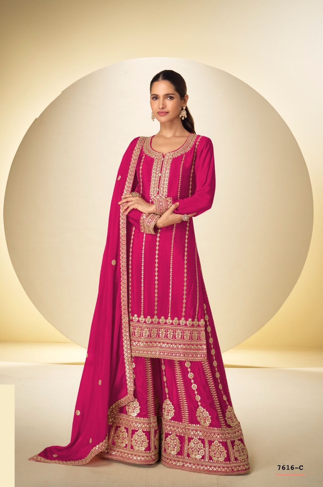 GULKAYRA BY RINAAYA 7616 COLOUR PARTY WEAR PALAZZO SUITS 