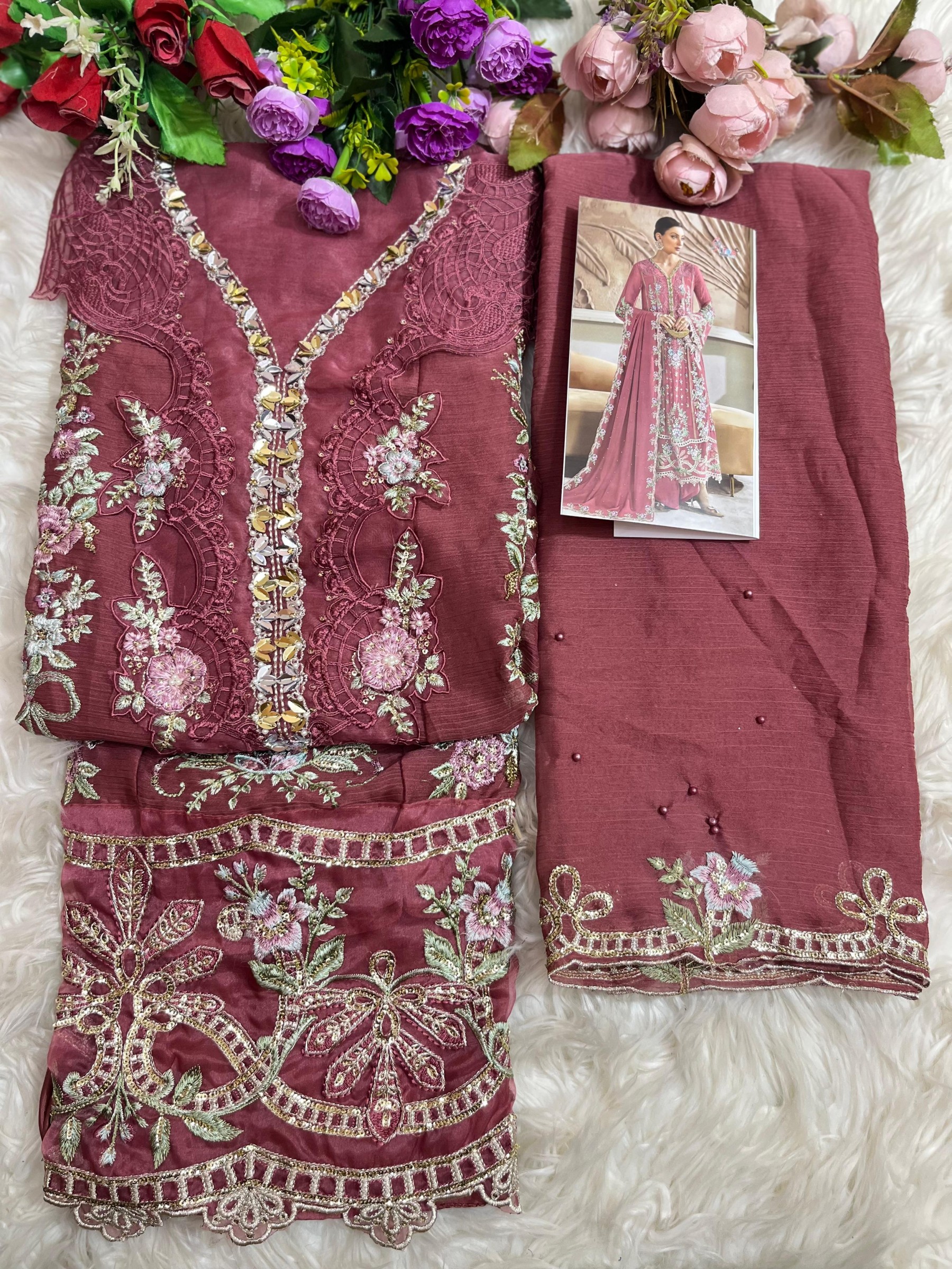SHREE FABS 5538 PAKISTANI EID FESTIVAL SALWAR KAMEEZ