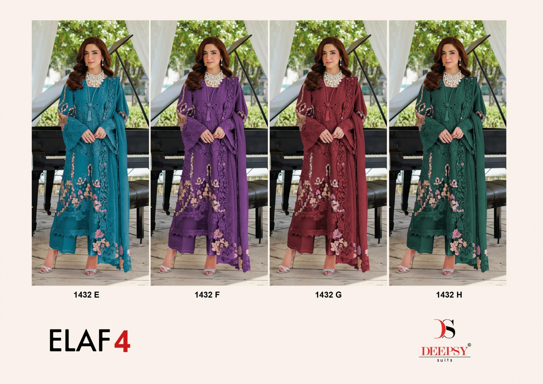  DEEPSY SUITS 1432 DESIGNER PAKISTANI SALWAR KAMEEZ