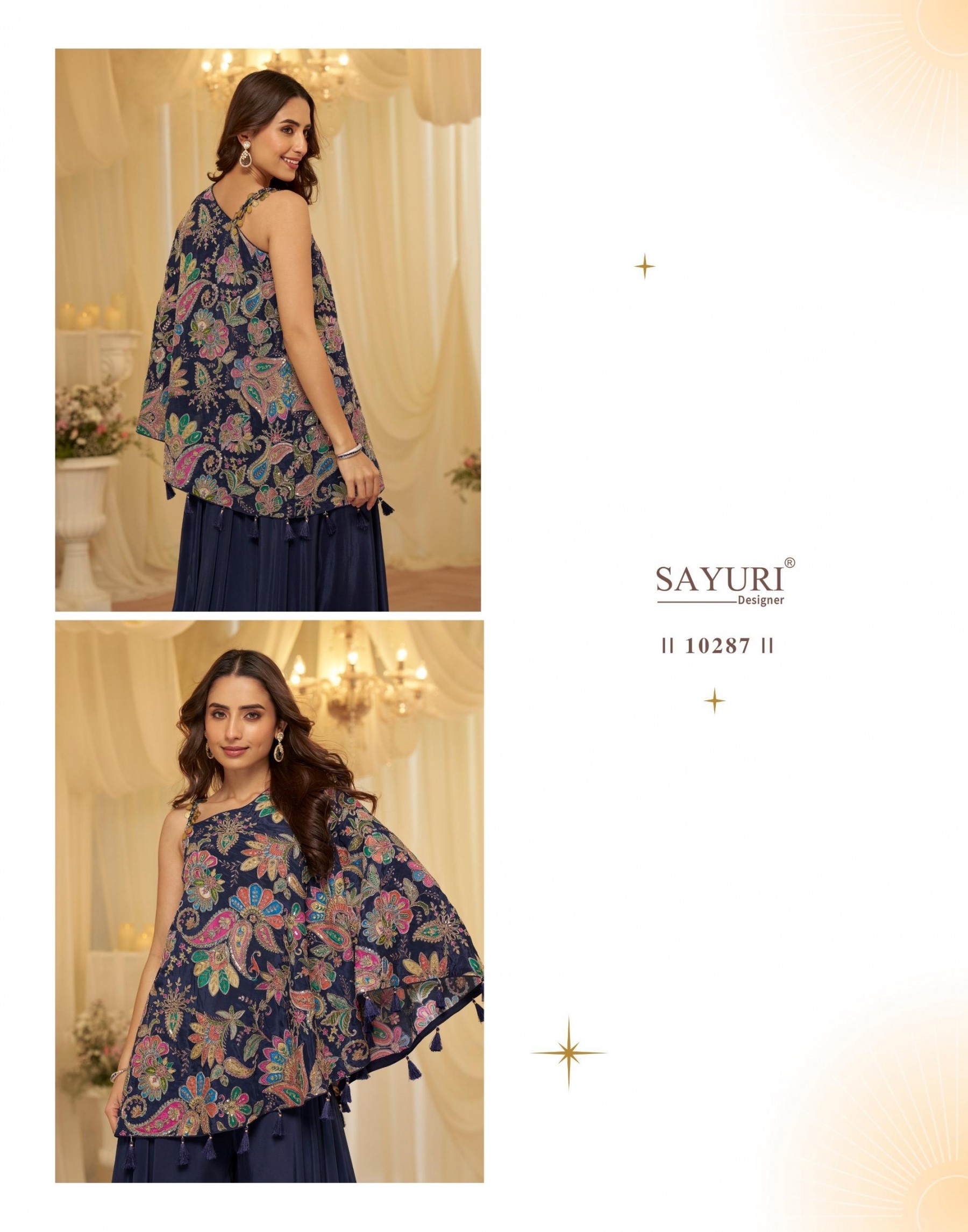 SAYURI DESIGNER BY TAMANNA 10284 DESIGNER SALWAR SUITS 