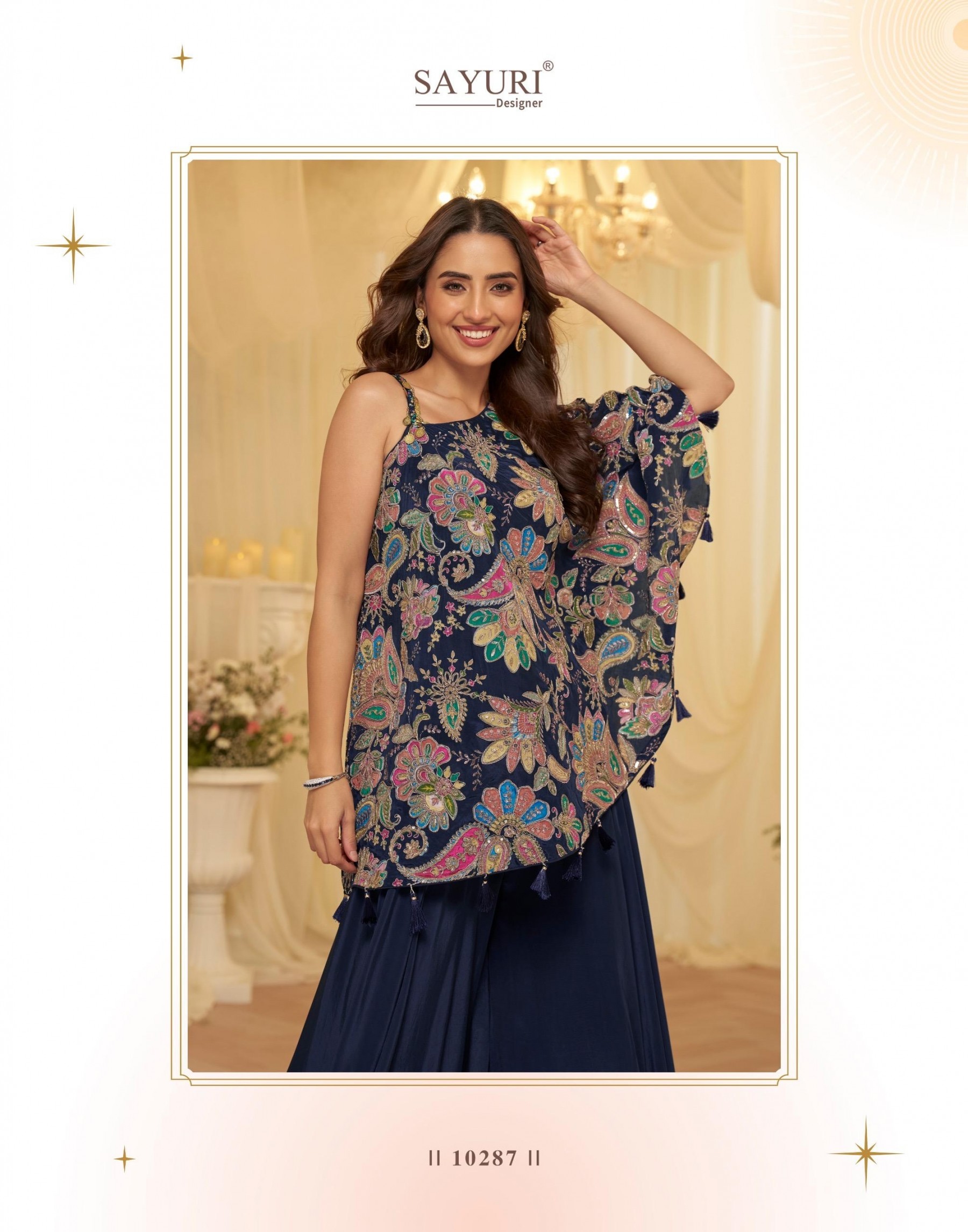 SAYURI DESIGNER BY TAMANNA 10284 DESIGNER SALWAR SUITS 