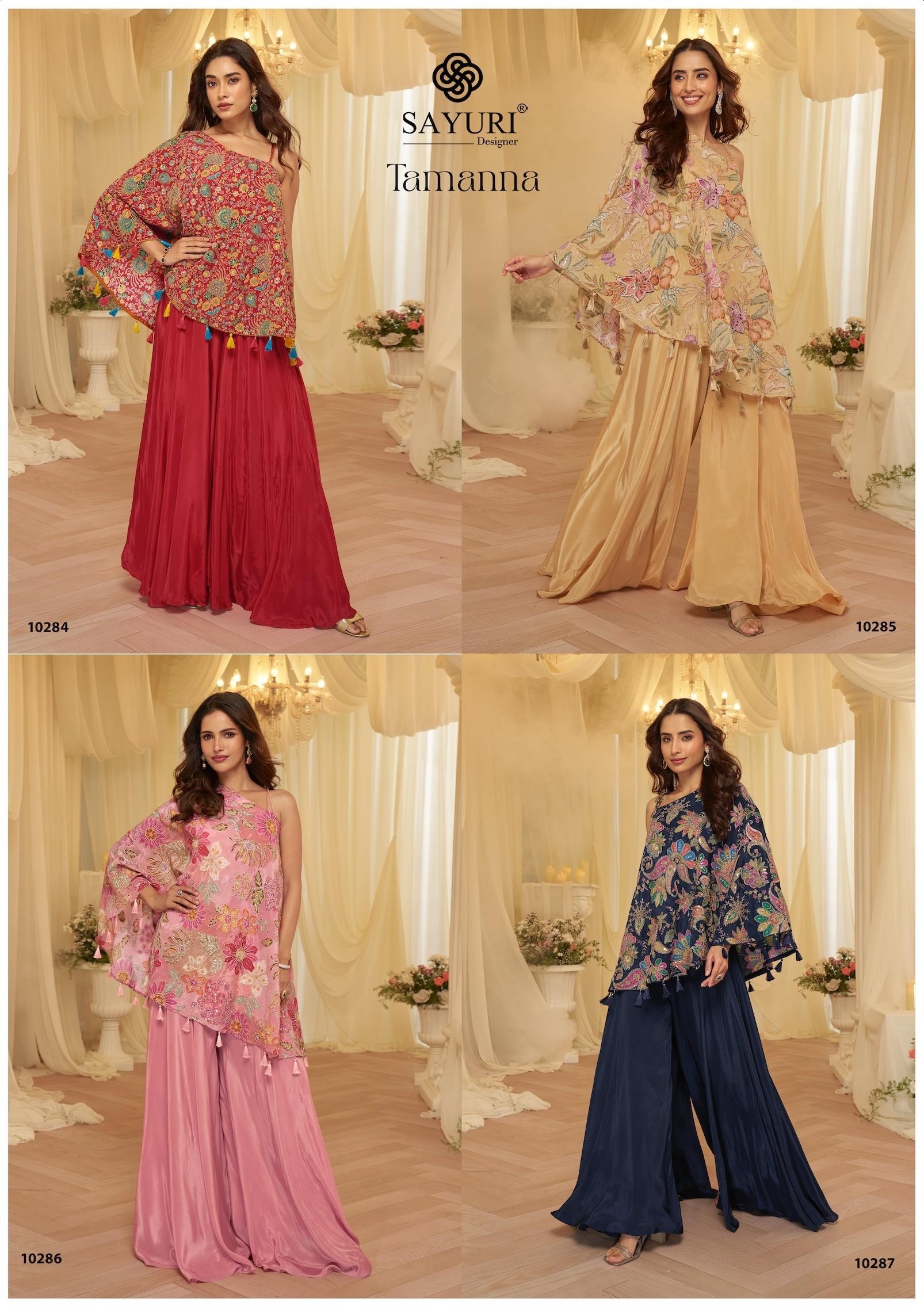 SAYURI DESIGNER BY TAMANNA 10284 DESIGNER SALWAR SUITS 