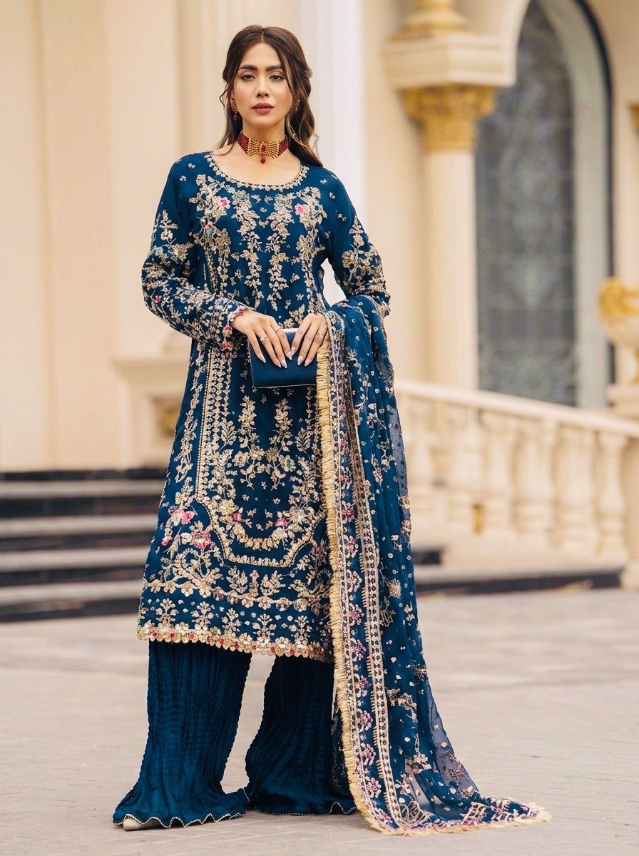 Srk 5333 ladies suit for party wear