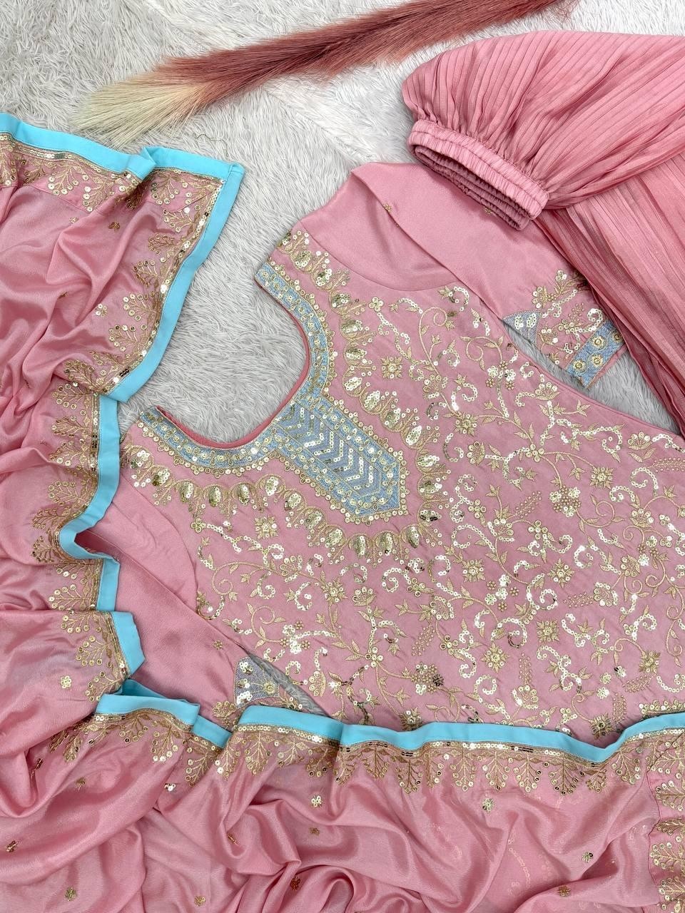 JD-624 READYMADE PARTY WEAR WOMAN'S SALWAR SUITS COLLETION