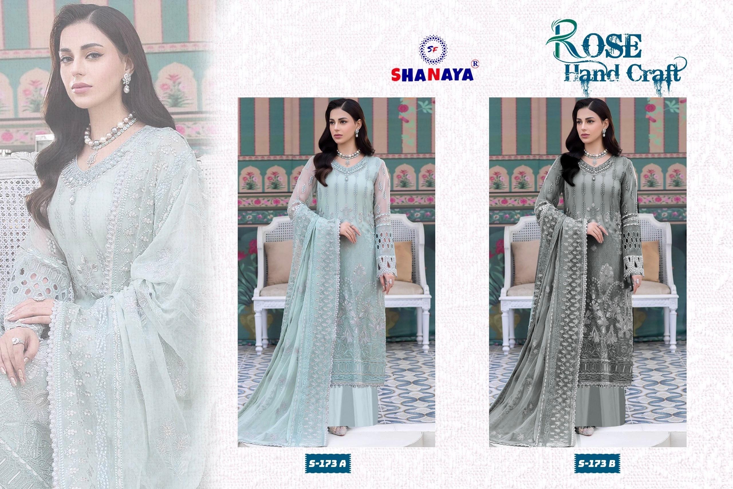 SHANAYA S-173 PAKISTANI DESIGNER SALWAR KAMEEZ 