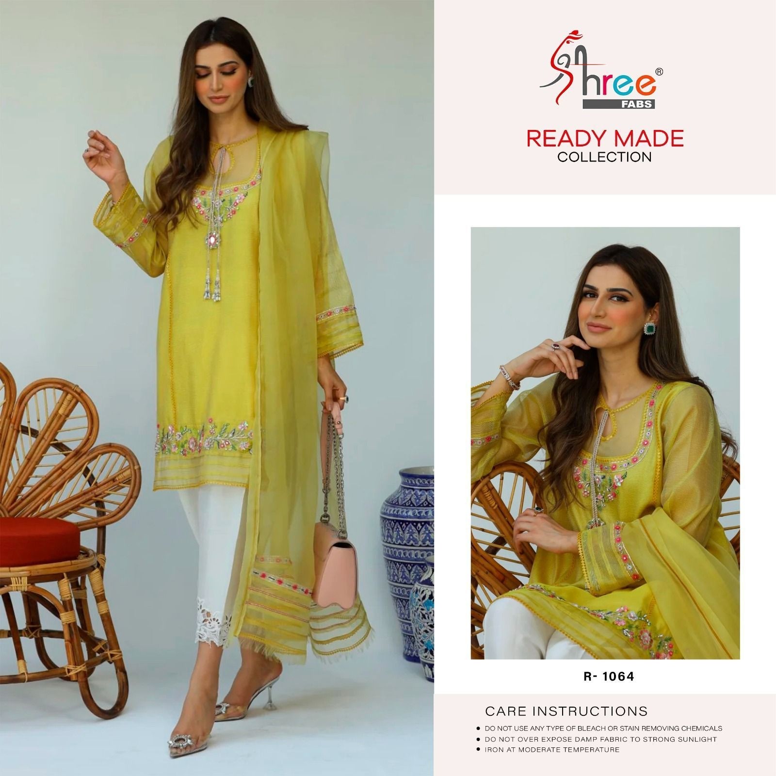 SHREE FAB 1064 READY MADE COLLETION WITH HAND WORK