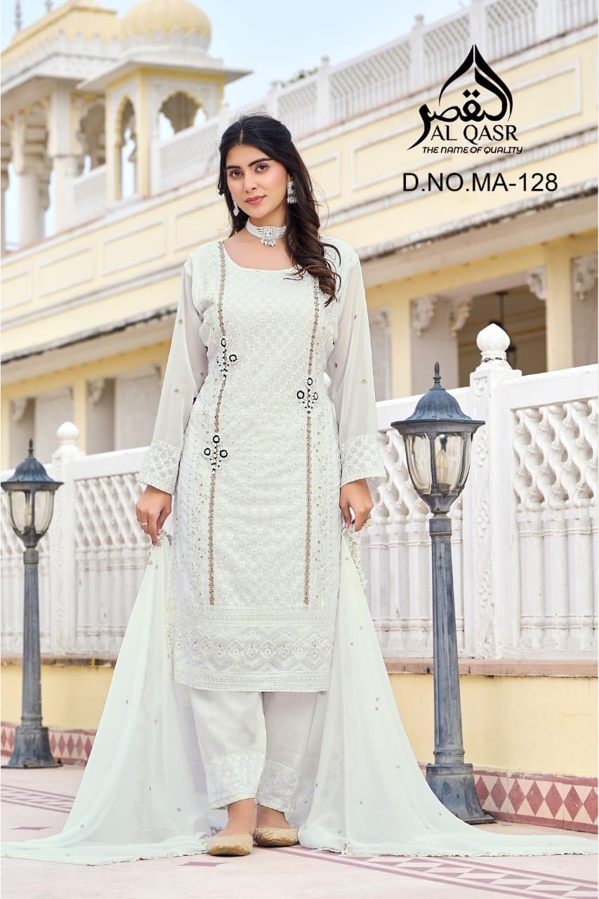  AL-QASR MA 128 RAMZAN EID SPECIAL HIT PAKISTANI READY MADE CONCEPT