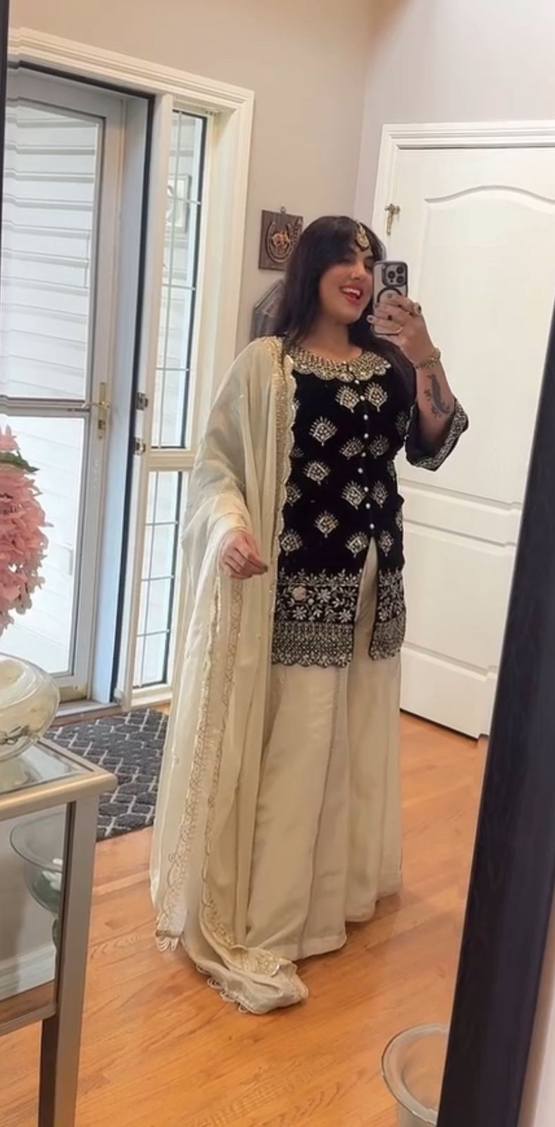 WW 1178 NEW LETEST COLLETION TOP WITH PLAZZO SUIT AND DUPATTA SET WITH EMBROIDERY FULLY STICHAD SUIT