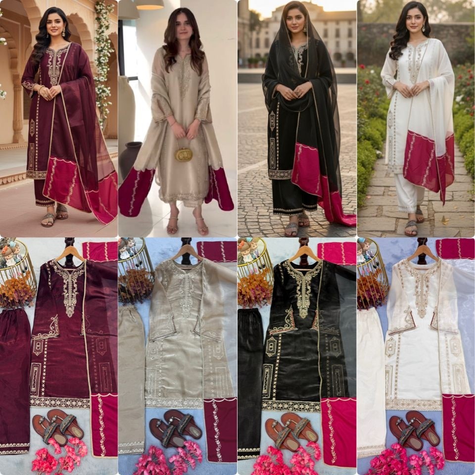  LADY LOOK 031 PARTY WEAR JIMMY CHOO SUITS WHOLESALE