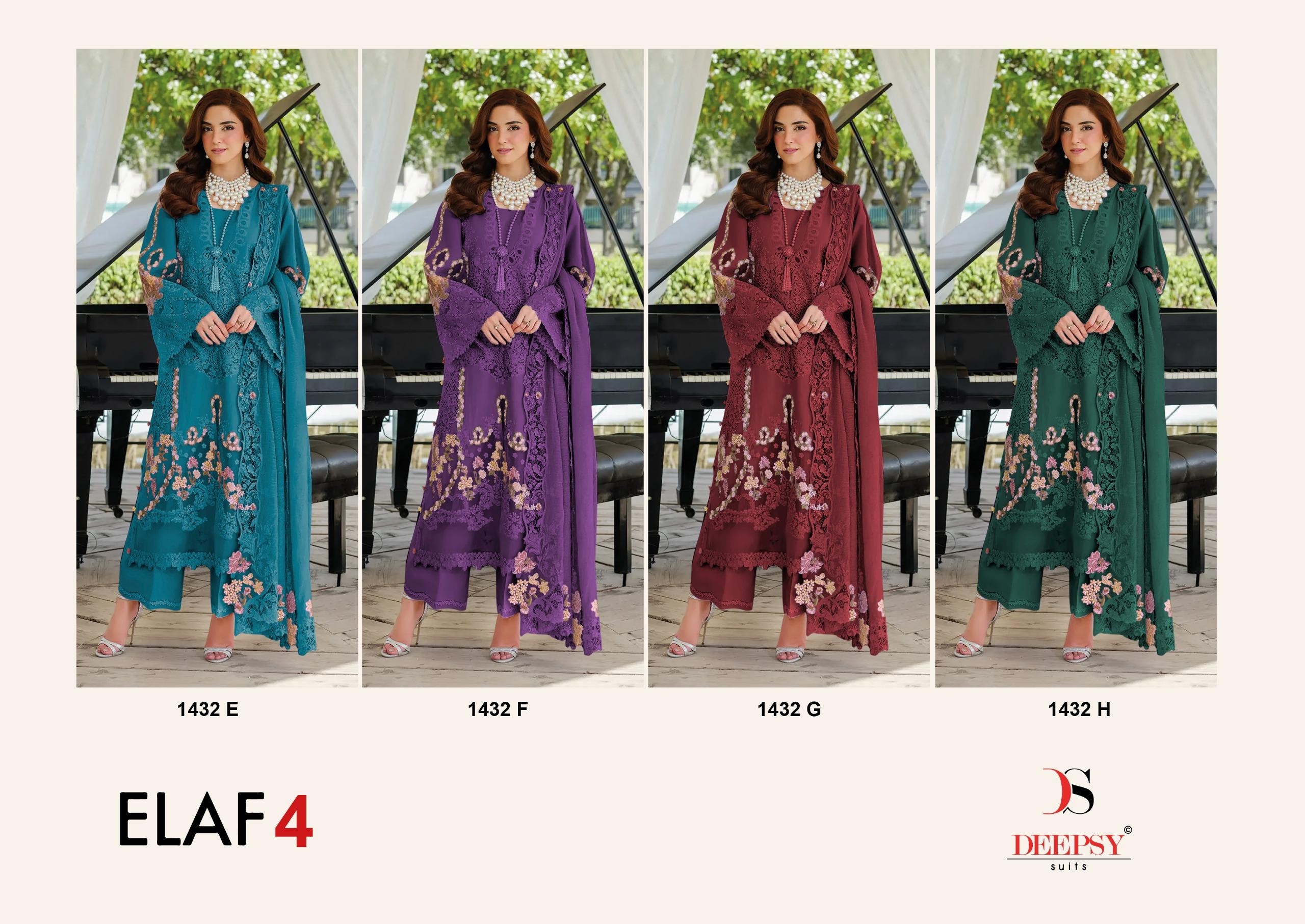  DEEPSY SUITS 1432 DESIGNER PAKISTANI SALWAR KAMEEZ