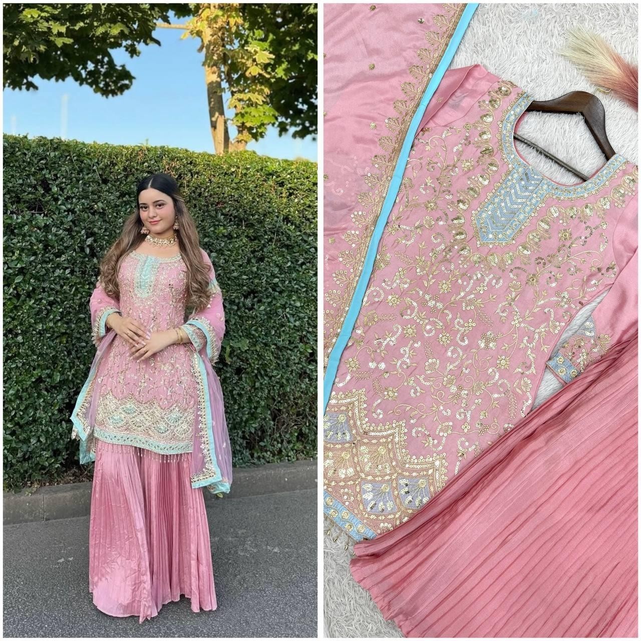 JD-624 READYMADE PARTY WEAR WOMAN'S SALWAR SUITS COLLETION