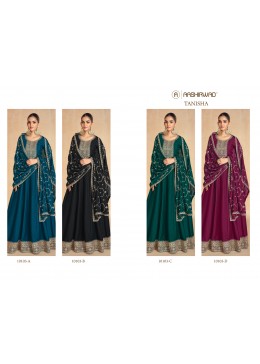 AASHIRWAD 10103 COLOUR PARTY WEAR GOWN WITH BEUTIFUL EMBROIDERY WORK