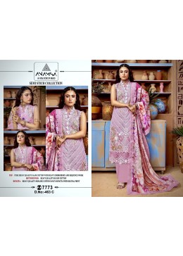 ANAMSA 463 PAKISTANI JAM COTTON SALWAR SUIT