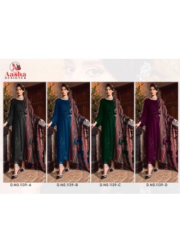 AASHA DESIGNER 1139 RAYON PAKISTANI SALWAR SUIT