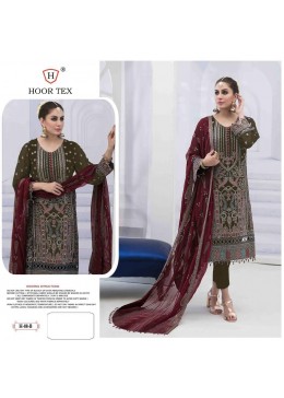 HOOR H 88 PAKISTANI SEMI STICHAD SALWAR SUIT