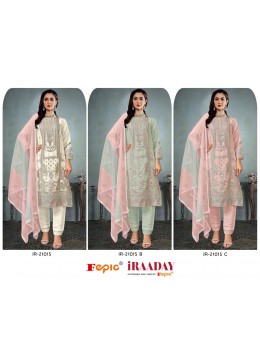 FEPIC iR 2101 PAKISTANI EMBROIDERY BEAUTIFUL SALWAR SUIT