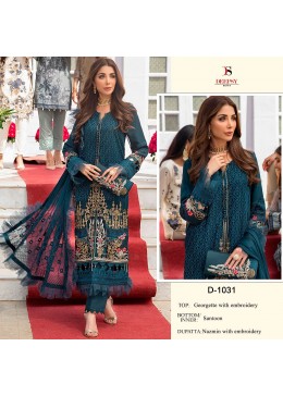 DEEPSY SUITS  DESIGN 1031PAKISTANI GEORGTTE SALWAR SUIT
