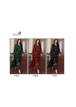 SANIYA TRENDZ 7120 PAKISTANI MARIYAM B RAYON SALWAR SUIT