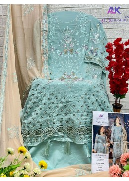 AL KHUSHBU 5079 PAKISTANI FETIVAL SALWAR SUIT