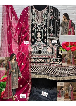 SHREE FAB K 5072 PAKISTANI GEORGTTE SALWAR SUIT WITH EMBROIDERY WORK