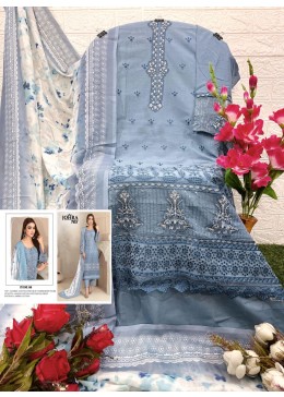 JOHRA TEX JT-160 PAKISTANI CAMBRIC COTTON SALWAR SUIT