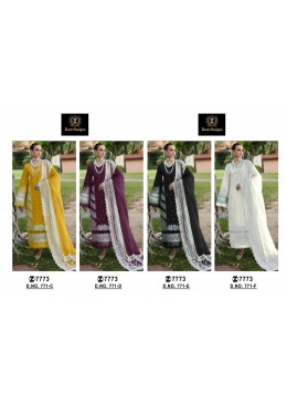 ZIAAZ DESIGN 771 NEW PRESENTING PAKISTANI SEMI STICHAD SALWAR SUIT