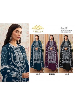 MARIA-A 1163 PAKISTANI STYLE SALWAR SUIT WITH EMBROIDERY WORK