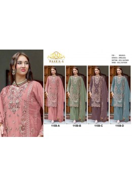 MARIA-A 1159 PAKISTANI DESIGNER WEAR SALWAR SUIT 