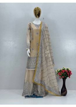 KF 1685 PAKISTANI SHARARA SUIT ONLINE